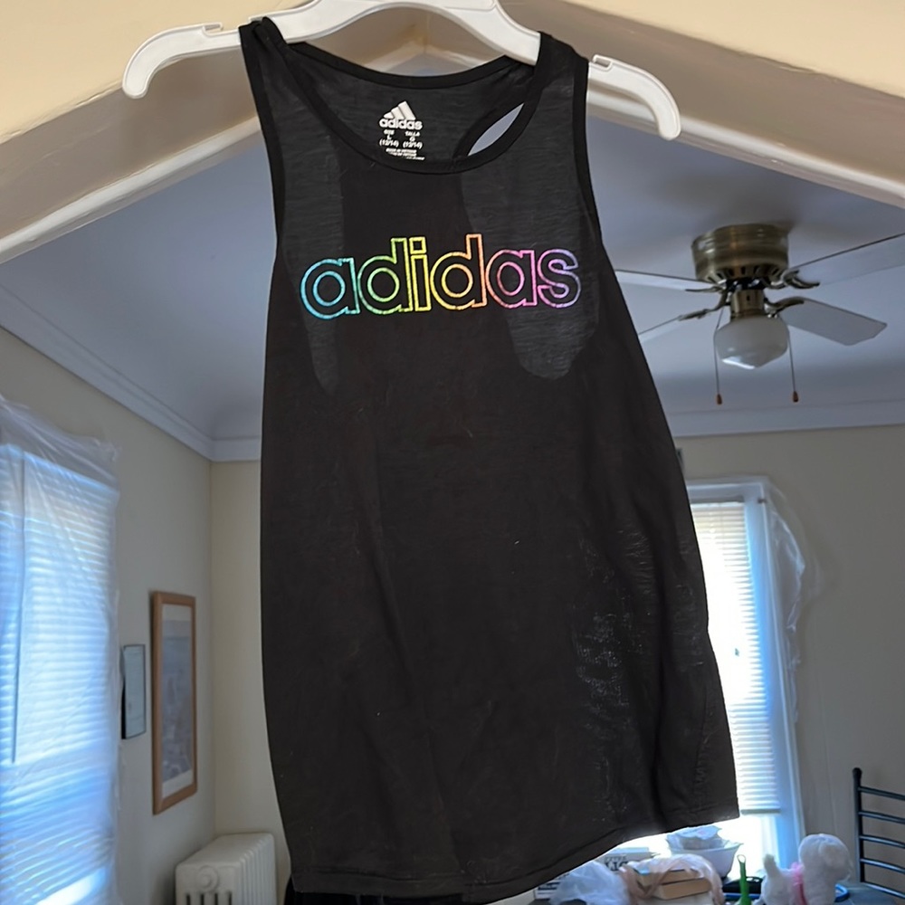 Adidas girls tang top